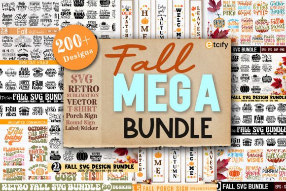 Download Fall Mega Bundle, Fall Svg Bundle - Premium Bundle