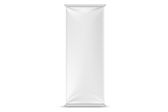 Download Vertical Outdoor Promo Banner. Realistic - Realistic Collection
