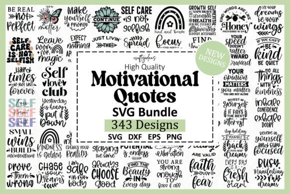 Download Big Motivational Quotes 343 SVGs - Motivation Collection