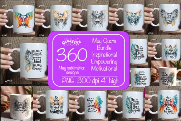 Download Mug Sublimation Bundle Motivation Mug - Motivation Collection
